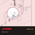SNAP RING, Janome #000001104 — shown on the Janome parts diagram