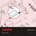 Snap Ring CS-3, Janome #000014306 — shown on the Janome parts diagram