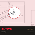 Grip ring6, Janome #000014605 — shown on the Janome parts diagram