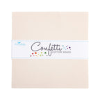 Confetti Cotton Ivory 10in Squares, 42pcs/bundle