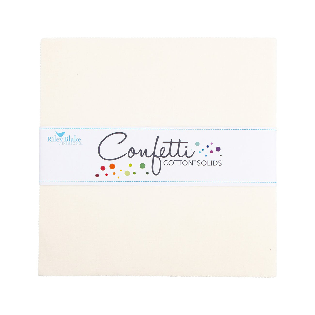 Confetti Cotton LeCreme 10in Squares, 42pcs/bundle
