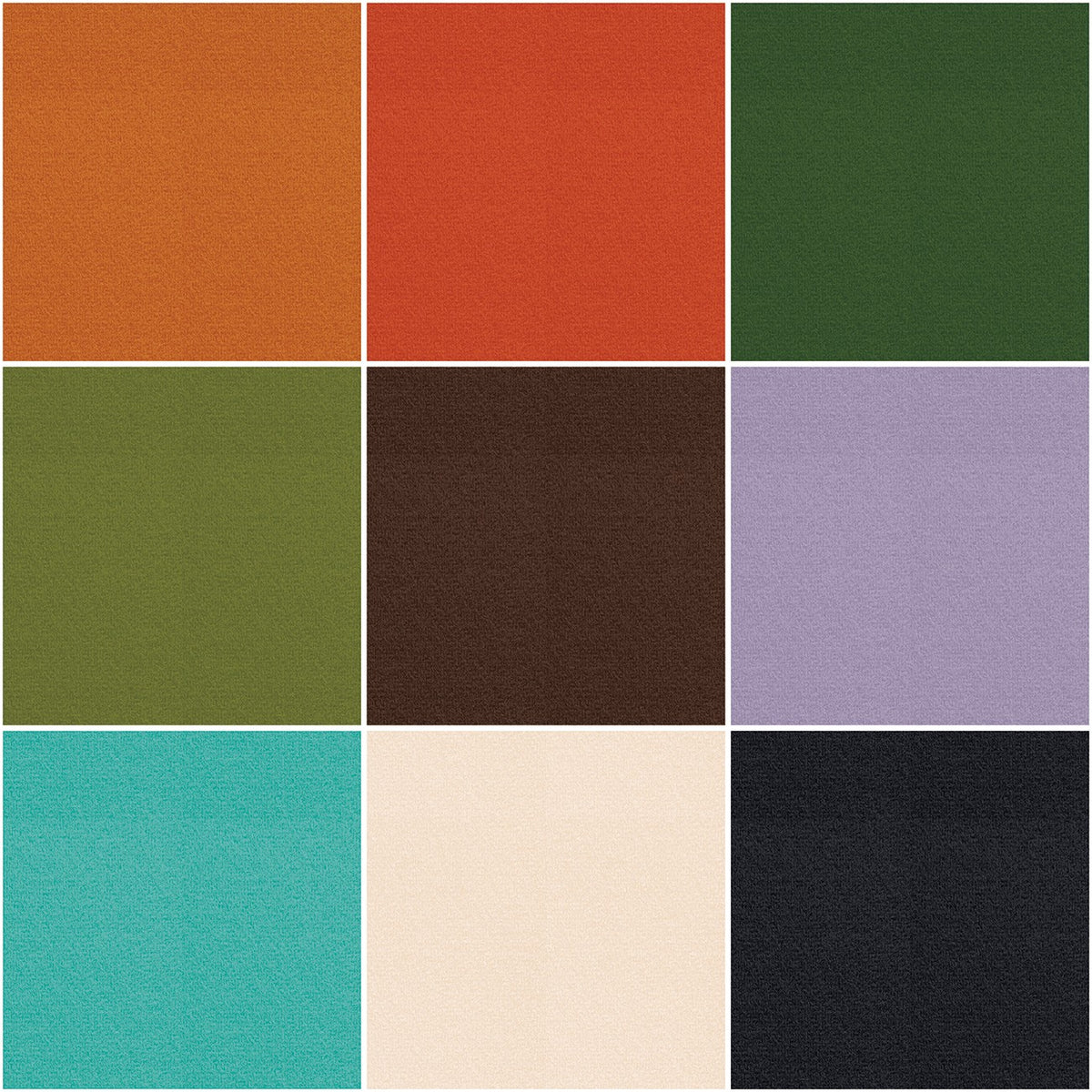 Wool Autumn 10in Squares, 9pcs/bundle