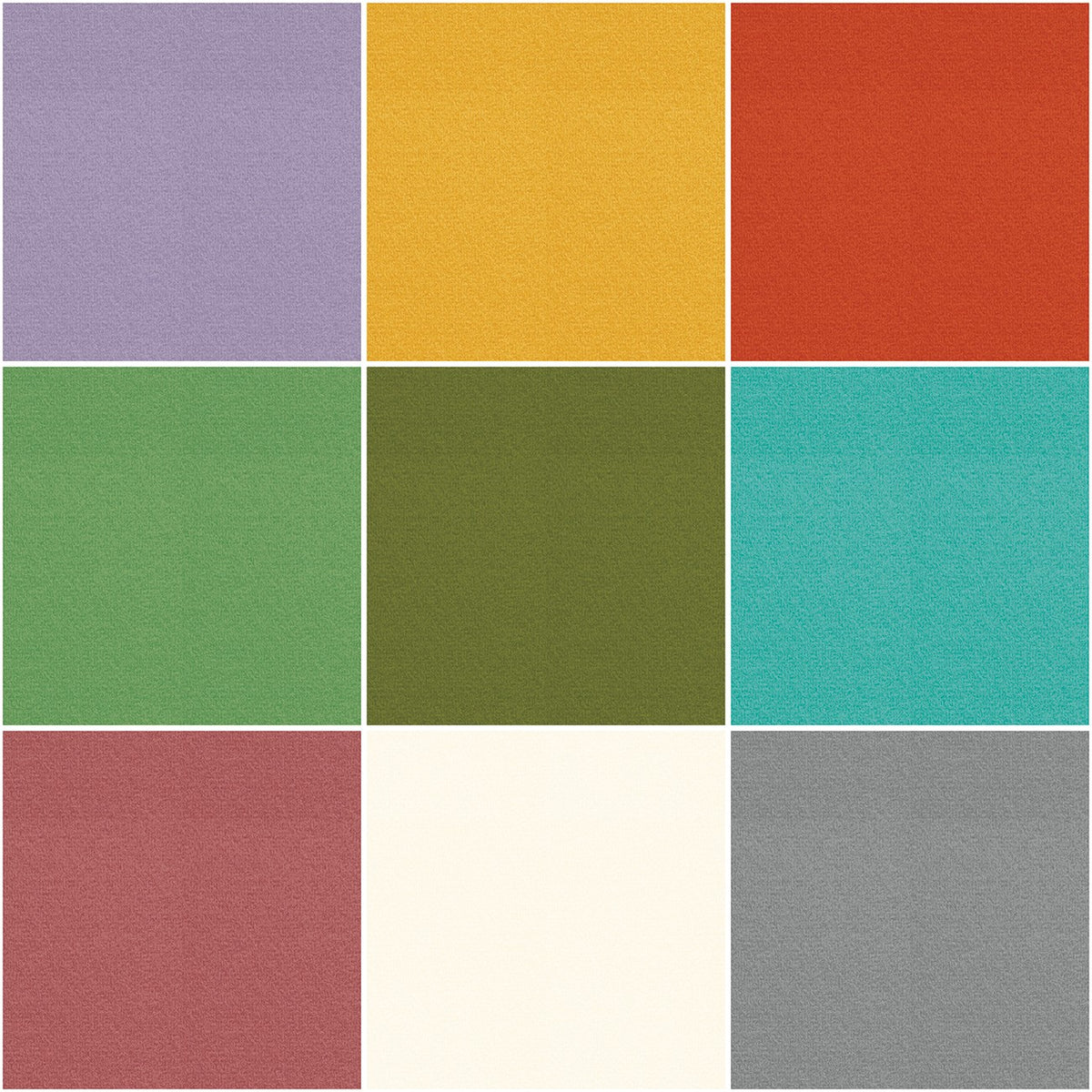Wool Spring 10in Squares, 9pcs/bundle