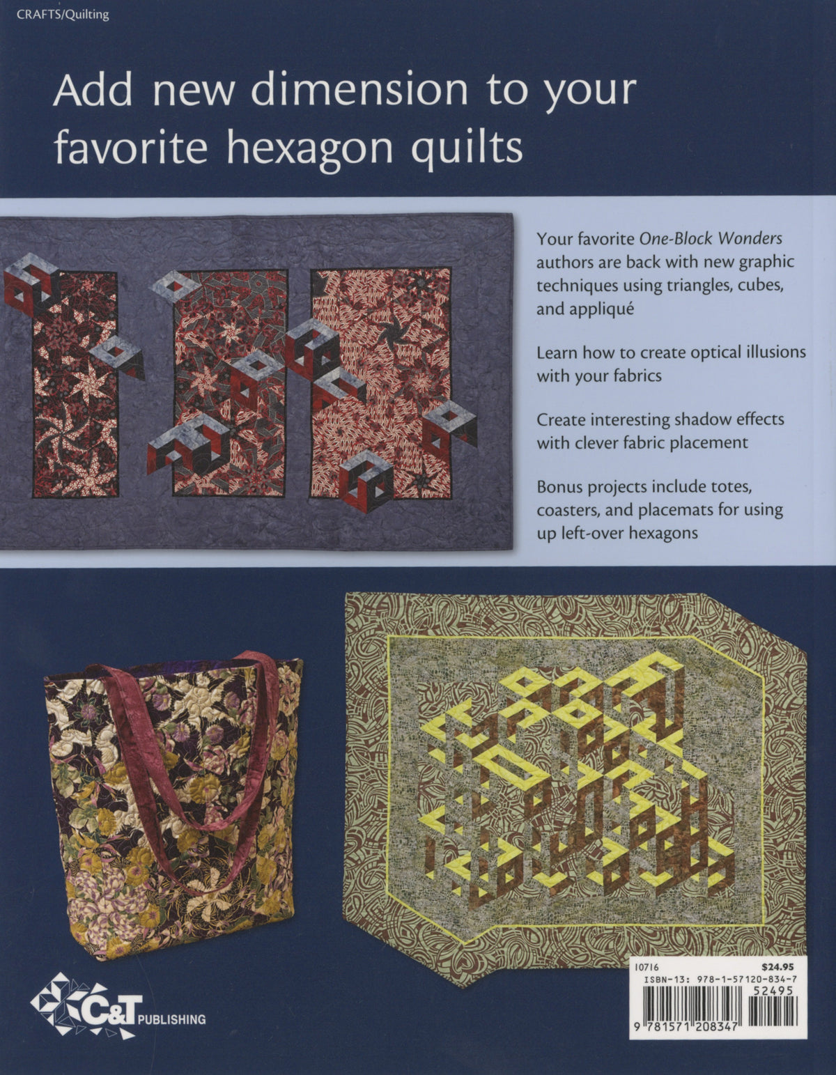 One-Block Wonders Cubed