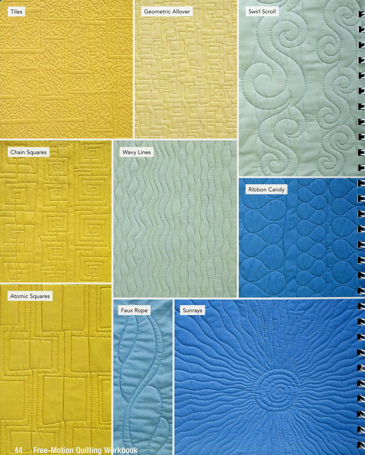 Free-Motion Quilting Workbook