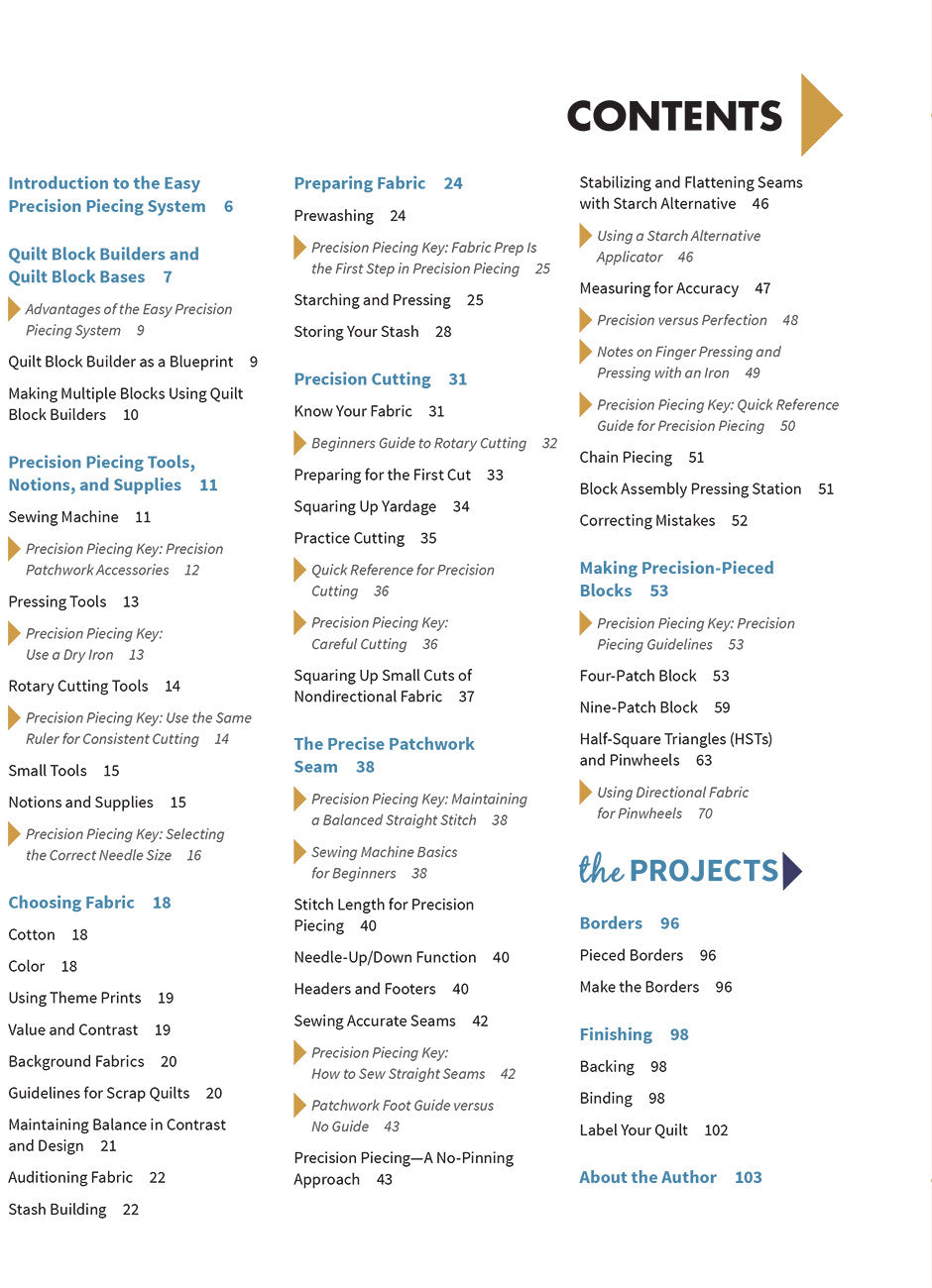 Easy Precision Piecing
