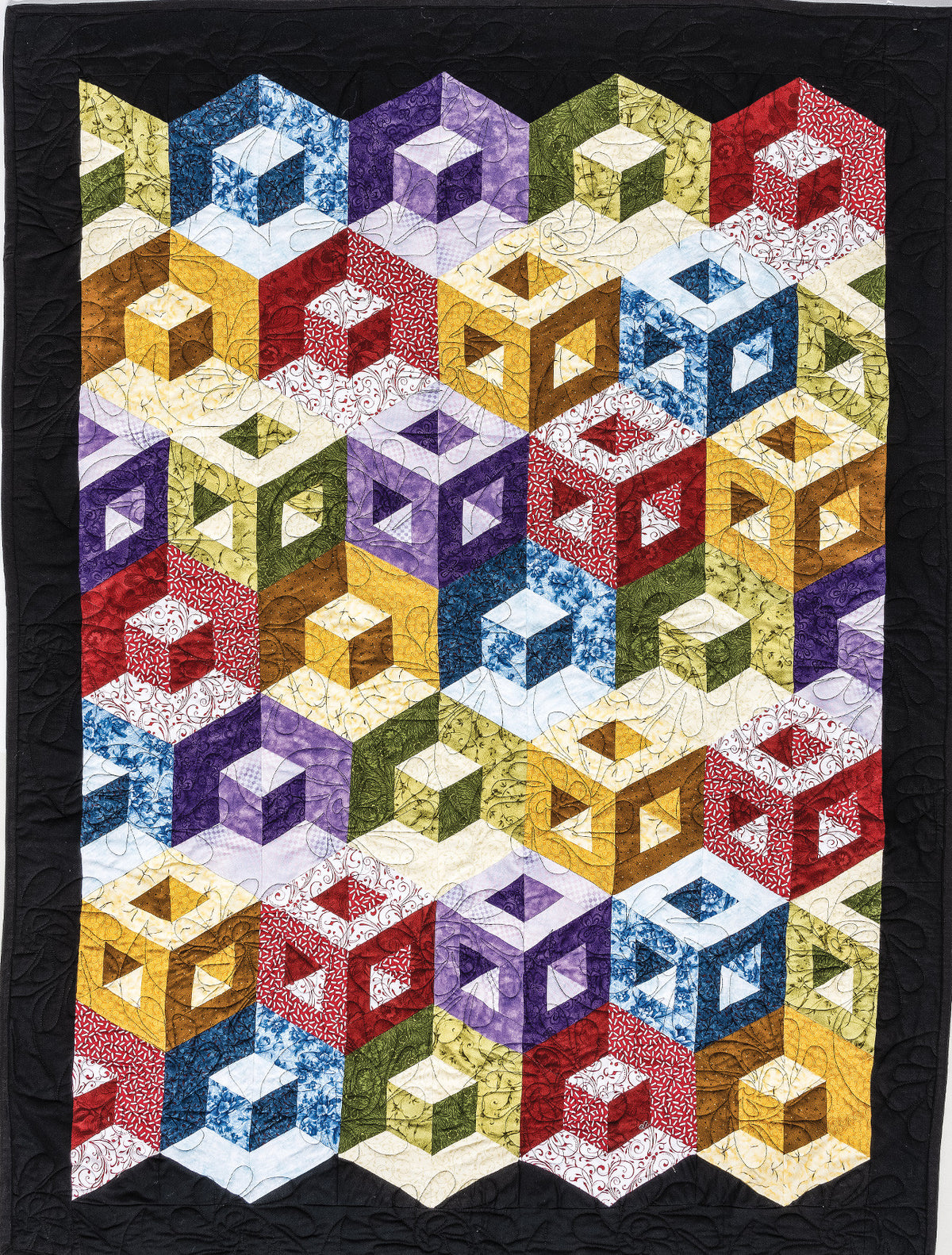 3-D Magic! Simple Blocks, Striking Quilts