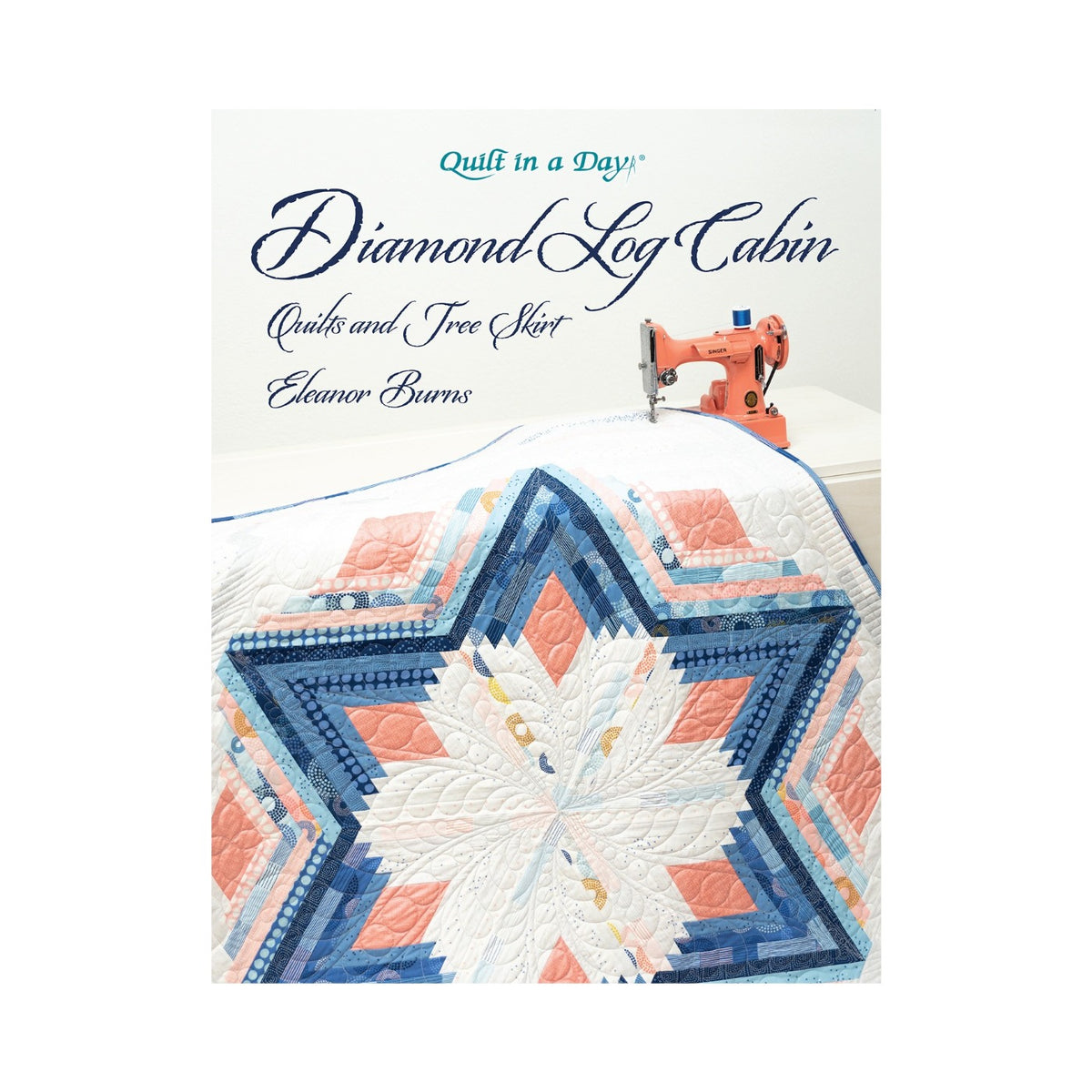 Diamond Log Cabin Quilts and Tree Skirt