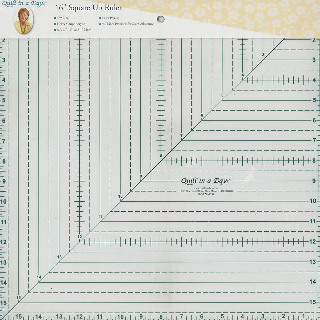Quilt In A Day 16in Square Ruler