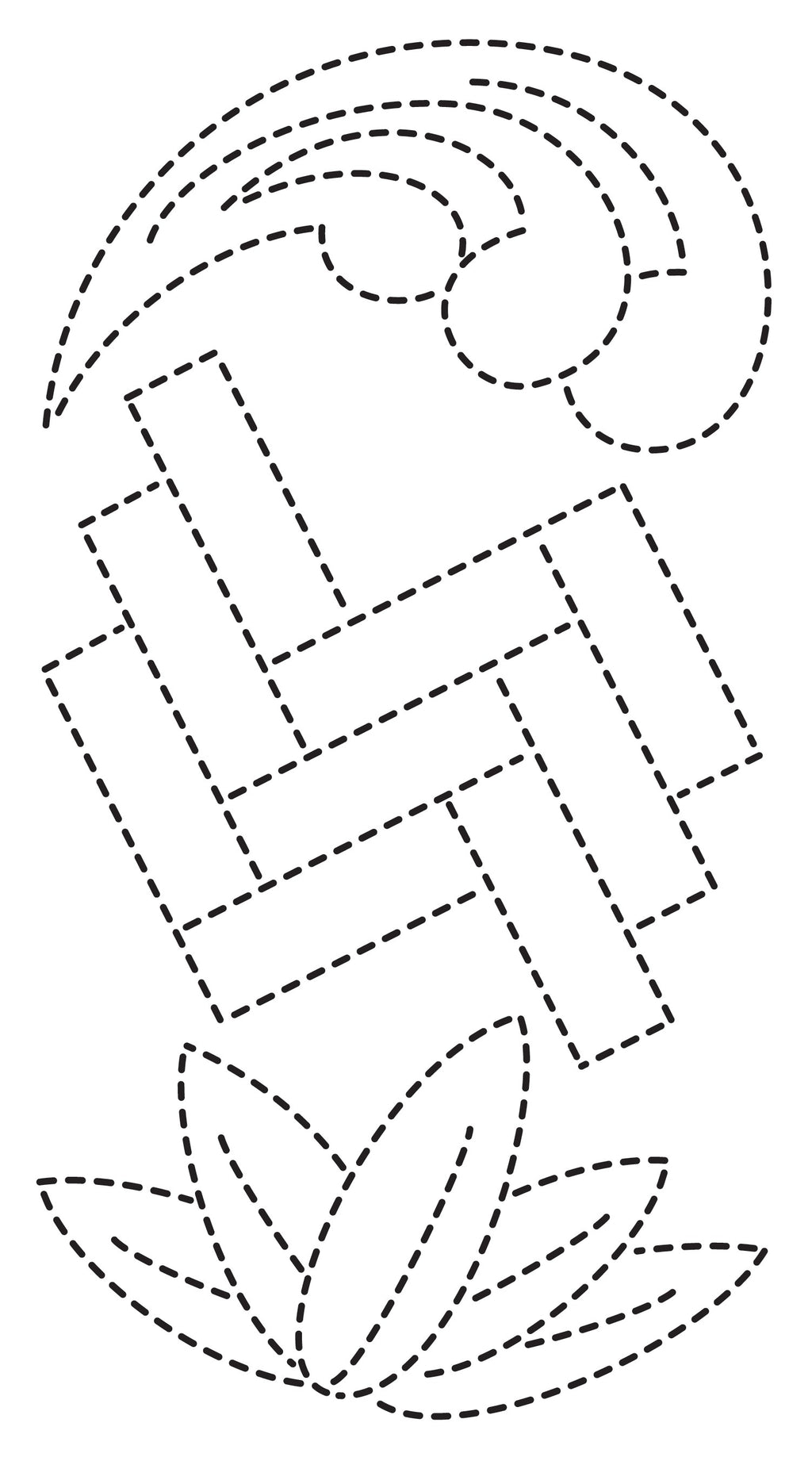 Sashiko Stencils 2 Crests Borders Classic Motifs