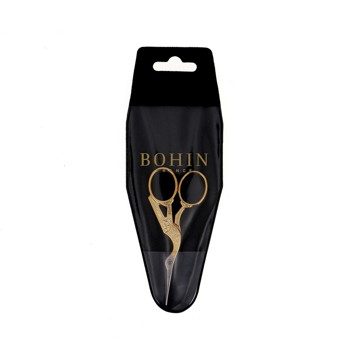 Stork Scissor 4in Gilded
