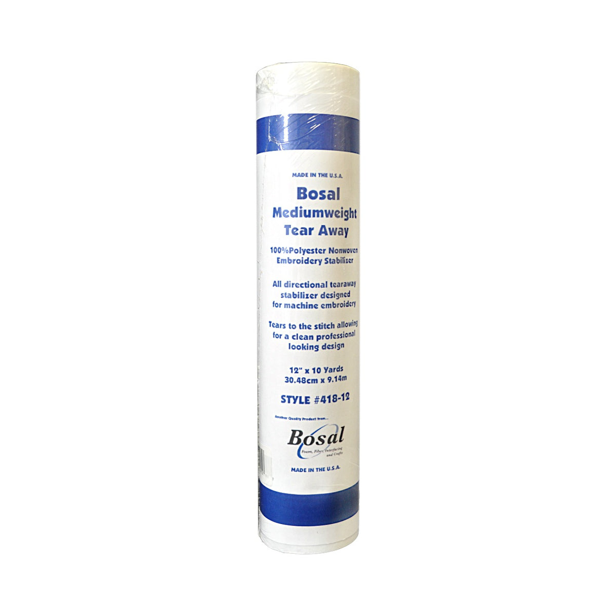 Tear-Away Medium Weight Stabilizer 12in x 10yds