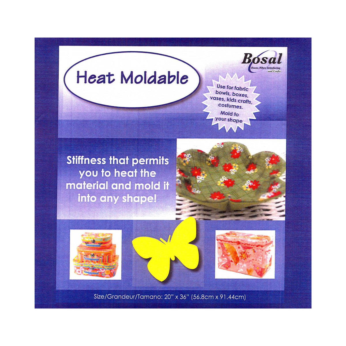 Bosal Heat Moldable Stabilizer 20in x 36in
