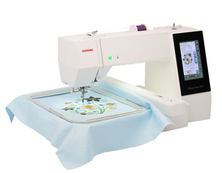 Janome Memory Craft 500E Embroidery Machine detail