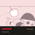 Cam block (unit), Janome #507636018 — shown on the Janome parts diagram