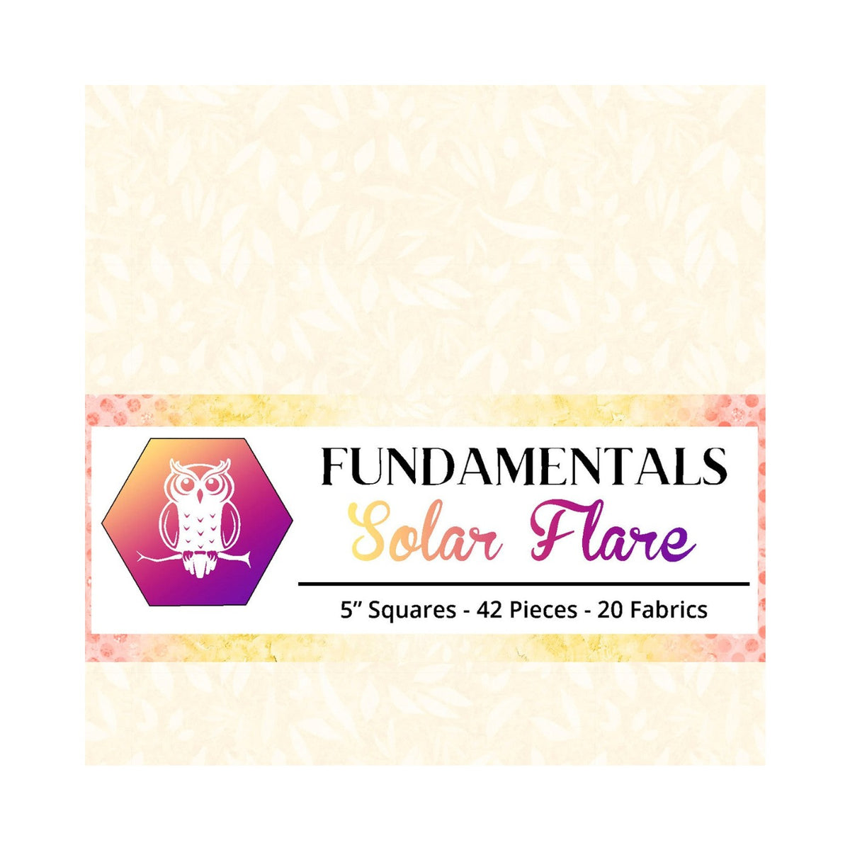 5in Squares Fundamentals: Solar Flare 42pcs