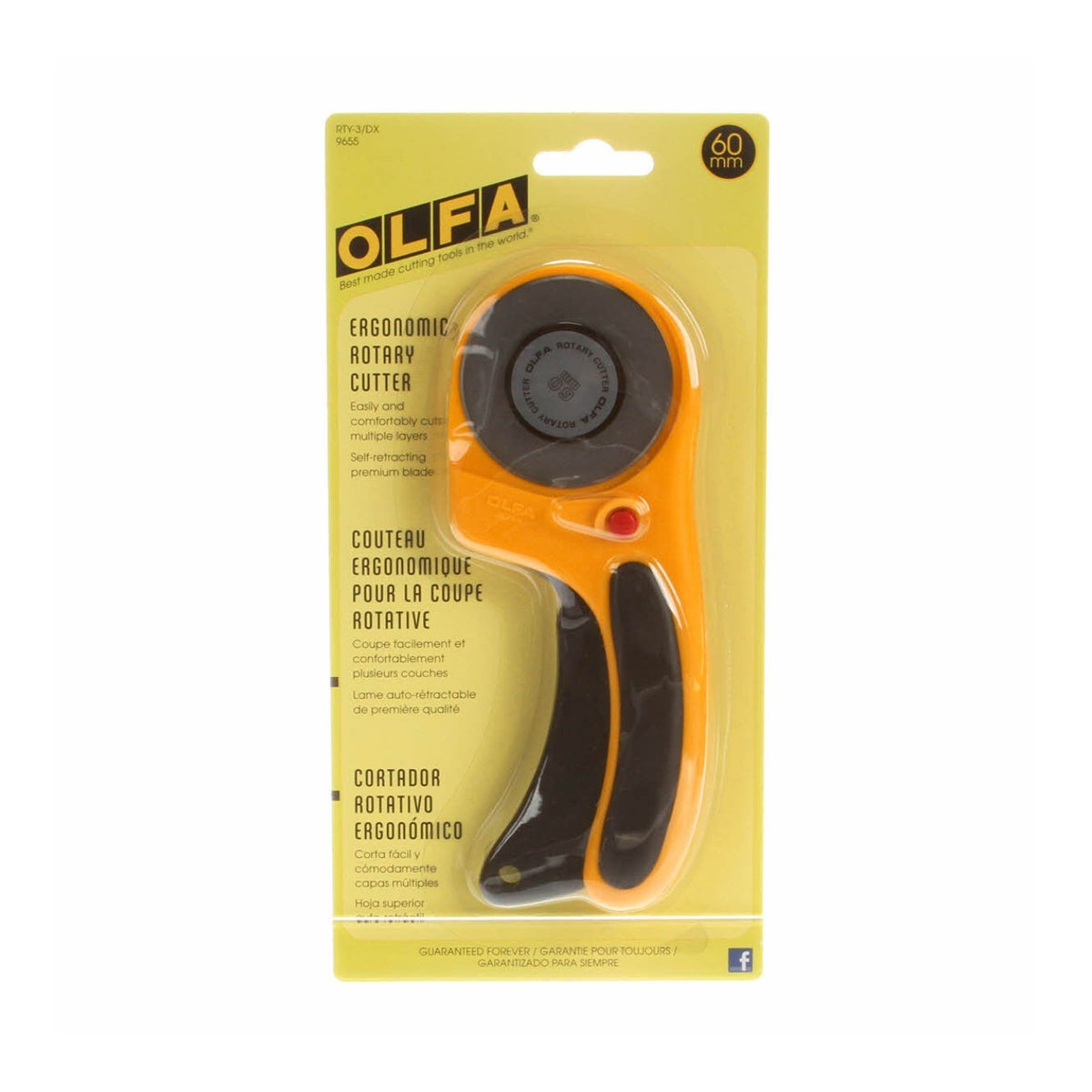 60mm Deluxe Ergonomic Rotary Cutter