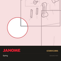 Spring, Janome #650041006 — shown on the Janome parts diagram