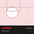 Shielding Plate, Janome #653052009 — shown on the Janome parts diagram