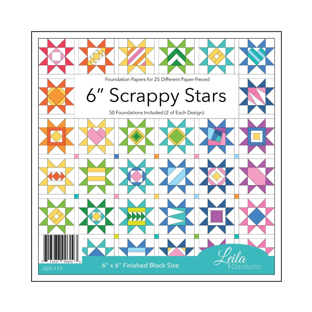 6in Scrappy Stars Foundation Pad