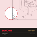 Hook, Janome #730041007 — shown on the Janome parts diagram
