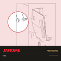 Cap, Janome #745033002 — shown on the Janome parts diagram