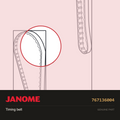 Timing Belt, Janome #767136004 — shown on the Janome parts diagram