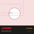 Keeper solenoid (unit), Janome #770066002 — shown on the Janome parts diagram
