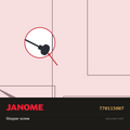 Stopper Screw, Janome #770115007 — shown on the Janome parts diagram