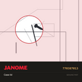 Case lid, Janome #770387013 — shown on the Janome parts diagram