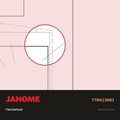 Hand Wheel, Janome #770423001 — shown on the Janome parts diagram