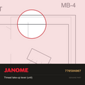 Thread Take-Up Lever Unit, Janome #770504007 — shown on the Janome parts diagram