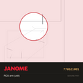 RCS Arm Unit, Janome #770621001 — shown on the Janome parts diagram