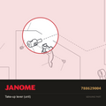 Take-up lever (unit), Janome #788629004 — shown on the Janome parts diagram