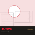 Rear cover (unit), Janome #795648001 — shown on the Janome parts diagram