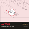 Looper thread take-up guide, Janome #799132009 — shown on the Janome parts diagram