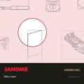 Reference Chart, Janome #809801A02 — shown on the Janome parts diagram