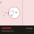Printed circuit board F (unit), Janome #815503008 — shown on the Janome parts diagram
