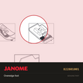 Overedge Foot C (top load), Janome #822801001 — shown on the Janome parts diagram