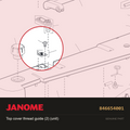 Thread Guide Unit, Janome #846654001 — shown on the Janome parts diagram
