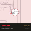 Printed circuit board L2, Janome #858511714 — shown on the Janome parts diagram
