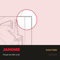 Lifter (UNIT), Janome #858675005 — shown on the Janome parts diagram