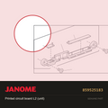 Printed circuit board L2, Janome #859525183 — shown on the Janome parts diagram