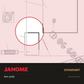 Arm (unit), Janome #859605007 — shown on the Janome parts diagram