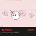 Free motion qtng opentoe Ft QO, Janome #859837000 — shown on the Janome parts diagram