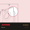 Belt cover, Janome #861084012 — shown on the Janome parts diagram