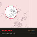 Printed circuit board S1, Janome #861520004 — shown on the Janome parts diagram