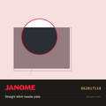 Straight stitch needle plate, Janome #862817118 — shown on the Janome parts diagram