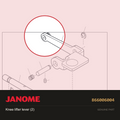 Knee lifter lever (2), Janome #866006004 — shown on the Janome parts diagram