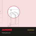Thread guide cover, Janome #866059A01 — shown on the Janome parts diagram